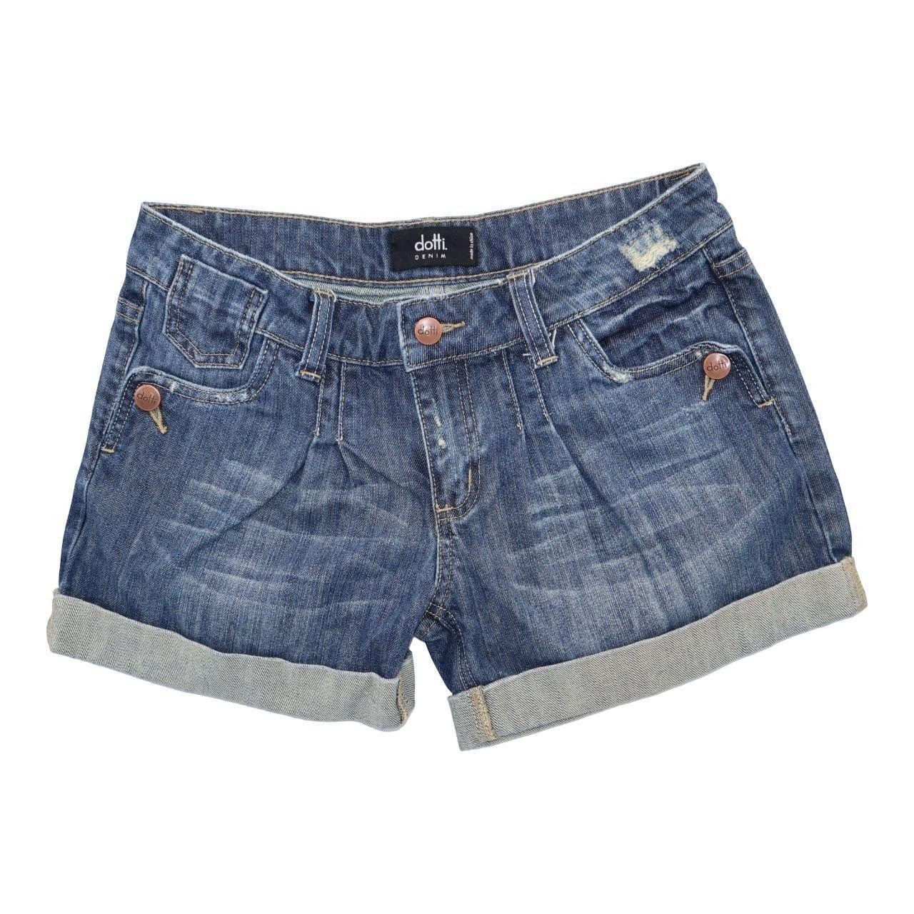 Y2k Vintage Dotti Denim Blue Denim Shorts Size 10